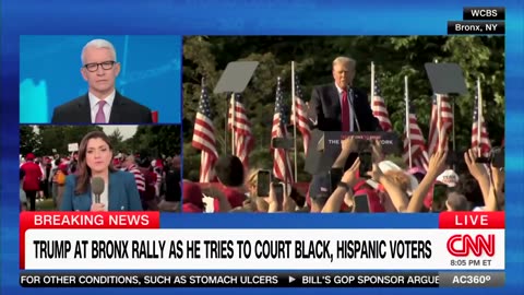 CNN reporter admits Bronx Trump rally was a huge success