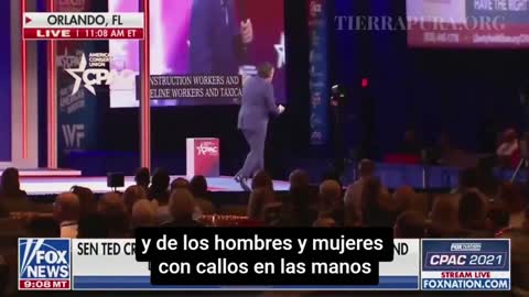 REGRESARÁ 🦅 “¡Trump no irá a ninguna parte!”, afirmó Ted Cruz en CPAC 2021