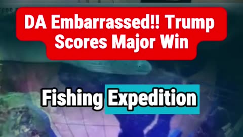 DA Embarrassed!! Trump score major win