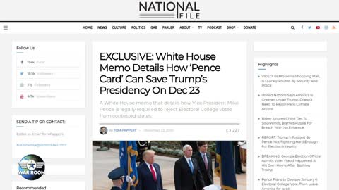 Pence Has Legal Duty To Act Before Midnight On Dec 23!