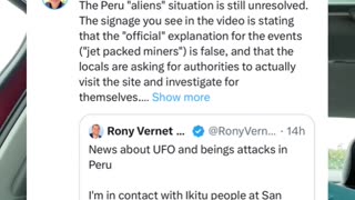 Peru Alien Updates