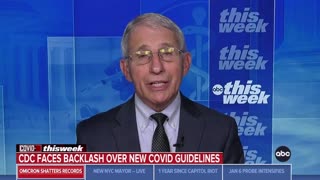 Fauci Suggests Biden’s CDC Is Taking Its Cues from ‘Pushback’ in the Media, Not the Science