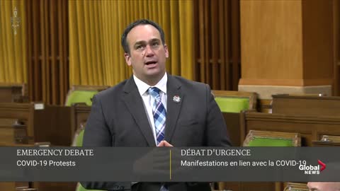 Trucker protests: Emergency debate in Canada's Parliament on anti-mandate demonstrations | FULL