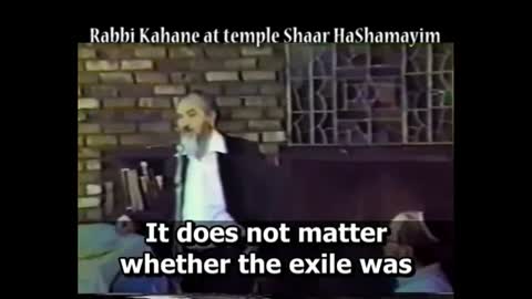 RABBI MEIR KAHANE speaks at Temple Shaar HaShamayim ~ 1 of 4 - YouTube