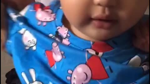 Cute baby dancing tiktok