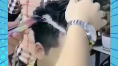 funny videos hair style #funny #funnyvideo #fyp #chinesshorts #chinese #funnyshorts