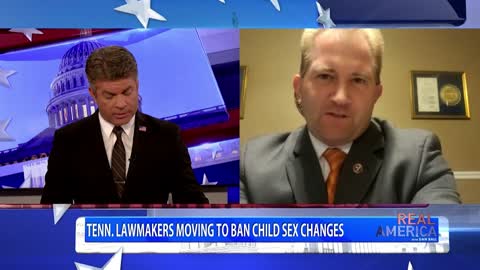 REAL AMERICA -- Dan Ball W/ TN Rep. Will Lamberth, Banning Child Sex Changes In TN, 9/23/22