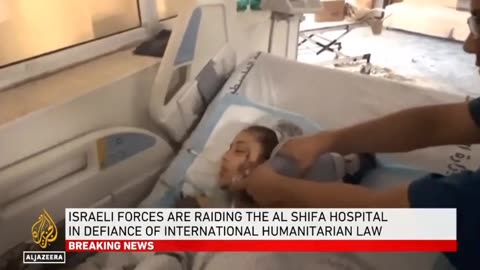 Israel-Hamas war live: Israel raids Gaza’s al-Shifa Hospital