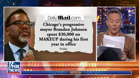 He spent $30,000 on makeup?!: Gutfeld