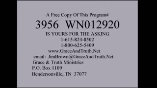 3956 Emails (Grace & Truth Ministries- Jim Brown, Bible Teacher- Wednesday Night, January 29, 2020)