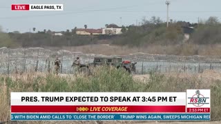 FULL EVENT: President Donald J. Trump to Visit Eagle Pass, Texas - 2/29/24