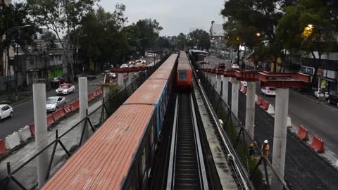 urban train in mexico