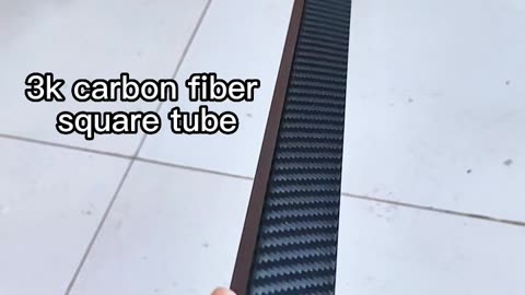 #Carbon fiber tubes can be made not only round but also rectangularal