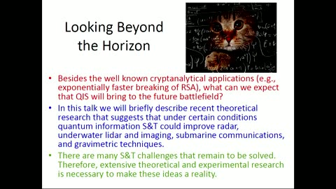 The Future of Quantum Sensing & Communications 2019