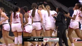 NCAA March Madness - THIRD-QUARTER BUZZER 🚨 Aubrey Joens NCAAWBB / OU_WBBall