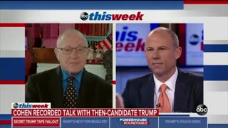 Michael Avenatti refuses to answer question from Alan Dershowitz about Trump tapes