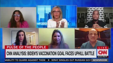 COVID Vaccine Skeptics Clash with Doctor On Value of Shots in Heated CNN Panel