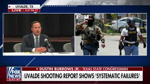 Texas State Congressman Dustin Burrows on Uvalde:"With hindsight, we can say that Robb Elementary was not adequately prepared for the risk of a school shooter