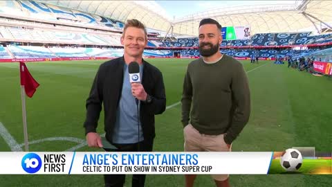 Sydney FC Versus Celtic FC 10 News First