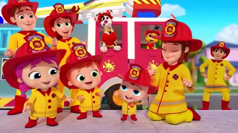 Safety at the Fire Station _ _LittleAngel Kids Songs _ Nursery Rhymes