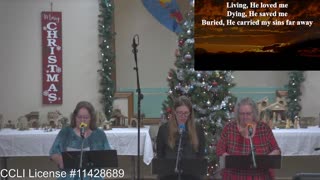 Moose Creek Baptist Church Sing “Glorious Day” During Service 12-4-2022