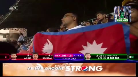 Pak vs Nepal Asia cup 2023