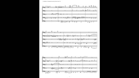 J.S. Bach - Well-Tempered Clavier: Part 2 - Fugue 22 (Euphonium-Tuba Quintet)