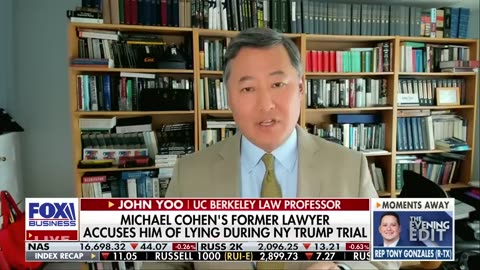 John Yoo: It's not hard for the defense to prove Michael Cohen is a convicted liar