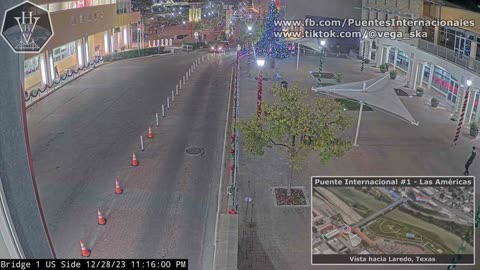 2023-12-28 - Puente Internacional 1 (viendo hacia Laredo, Texas)