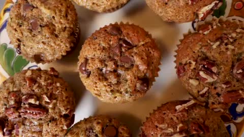 These Zucchini Muffins Are Super Adaptable For Nut & Chocolate Lovers -