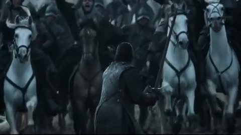 [Game Of Thrones] Jon snow in The Battle of Bastards - Best part