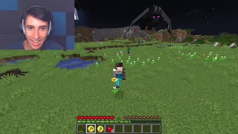 Minecraft But Ender Dragons Beat The Game For You !