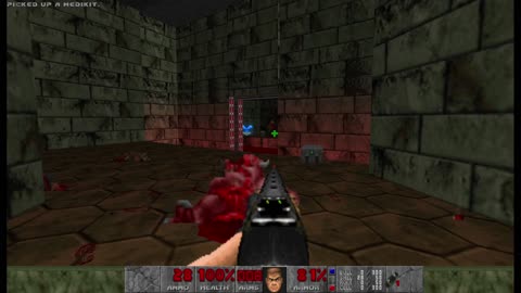 Brutal Doom - The Shores of Hell - Tactical - Hard Realism - Deimos Anomaly (E2M1)