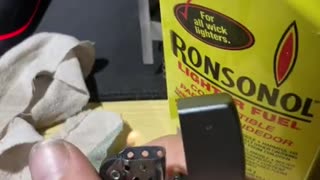 How to refill a zippo lighter in 1 minute