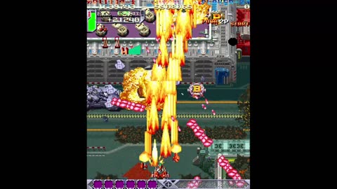 DoDoNPachi Level 04 #retro #gaming $shmup #dodonpachi #nedeulers