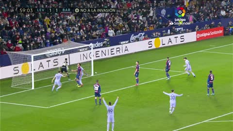 Highlights Levante UD vs FC Barcelona (2-3)
