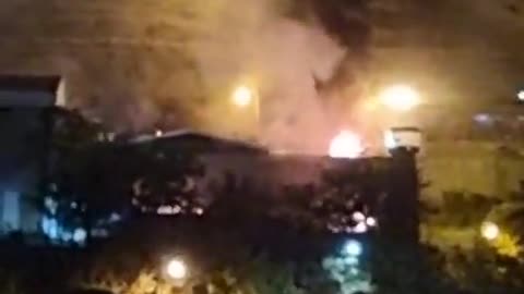‘Death to Khamenei’ Heard Outside Burning Iranian Jail Where Hundreds of Regime’s Opponents Held