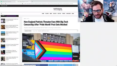 NEW ENGLAND PATRIOTS THREATEN ANYONE MOCKING THEIR PRIDE FLAG POST