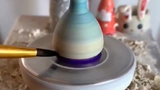 Beautiful pottery for Kids Easy paper craft Ideas