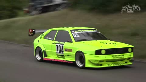 VW Scirocco MK1 I 16V STW - René Faigle - Bergrennen Oberhallau 2018 amazing Sound