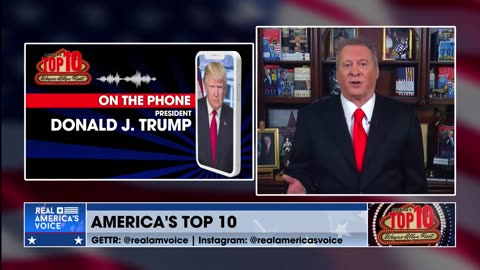 America's Top 10 for 10/28/23 - FULL SHOW -Interview with Donald J. Trump