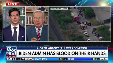Gov. Greg Abbott slams the Biden admin after at least 50 migrants were found dead in a truck in Texas