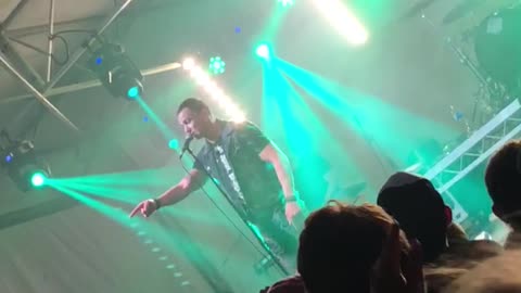 Singer Loses It After Objects Thrown on Stage