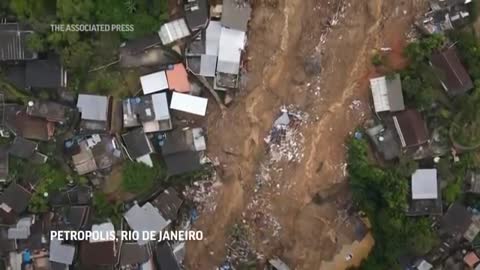 Deadly mudslides leave devastation in Brazi-News Of World