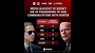 Enemy of the people - Fake News covering for the Biden's