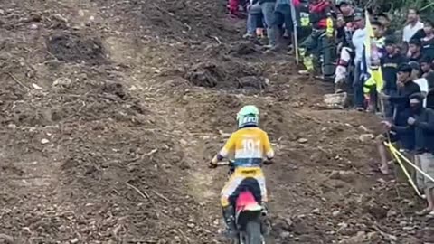 The perfect start to a motocross race