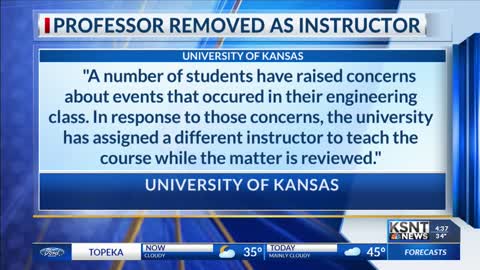 Professor removed from class after telling student to "Learn English"