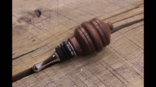 Black Walnut Bottle Stopper