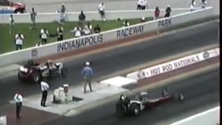 Pure Hell in Top Fuel at INDY GoodGuys Hot Rod Drags 1996