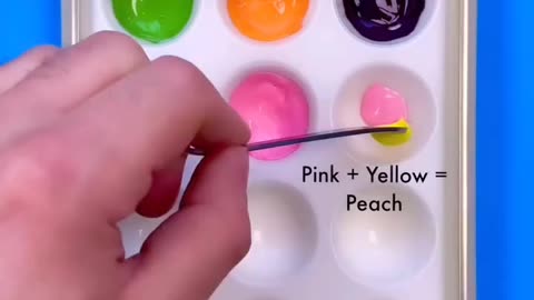 How to make many colors from three colors, Artist, art and craft, colour tricks, amazing tricks